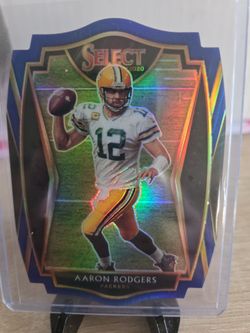 Packers  Aaron  Rodgers  Die-Cut  Refractor  Card