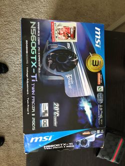MSI n560gtx-ti graphics card