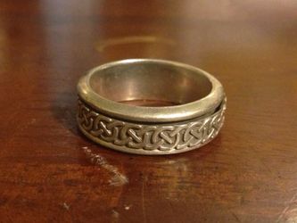 925 Sterling silver ring size 10 1/2 grams 10.2