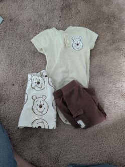 Baby Winnie the Pooh Clothing Bundle 0-3 months