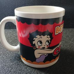 BETTY BOOP Coffee Mug Vintage Vandor 1996 - My coffee is always fresh and hot, like me!