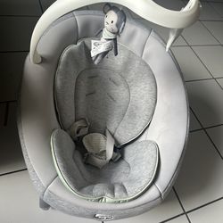 Graco Soothe My Way with Removable Rocker, Madden - Versatile Baby Swing & Portable Rocker
