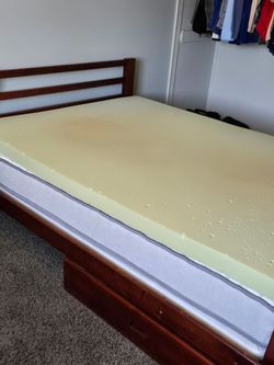 Free double bed
