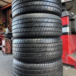 4 BRIDGESTONE TIRES 235/45/17 FREE MOUNT AND BALANCE 