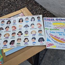 Classroom Posters- Feelings/Character Education