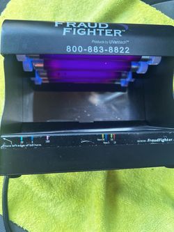 Fraud Fighter UV Counterfeit Bill Detector