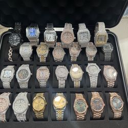 Moissanite Watches & Sunglasses
