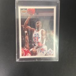 Michael Jordan Upper Deck Card