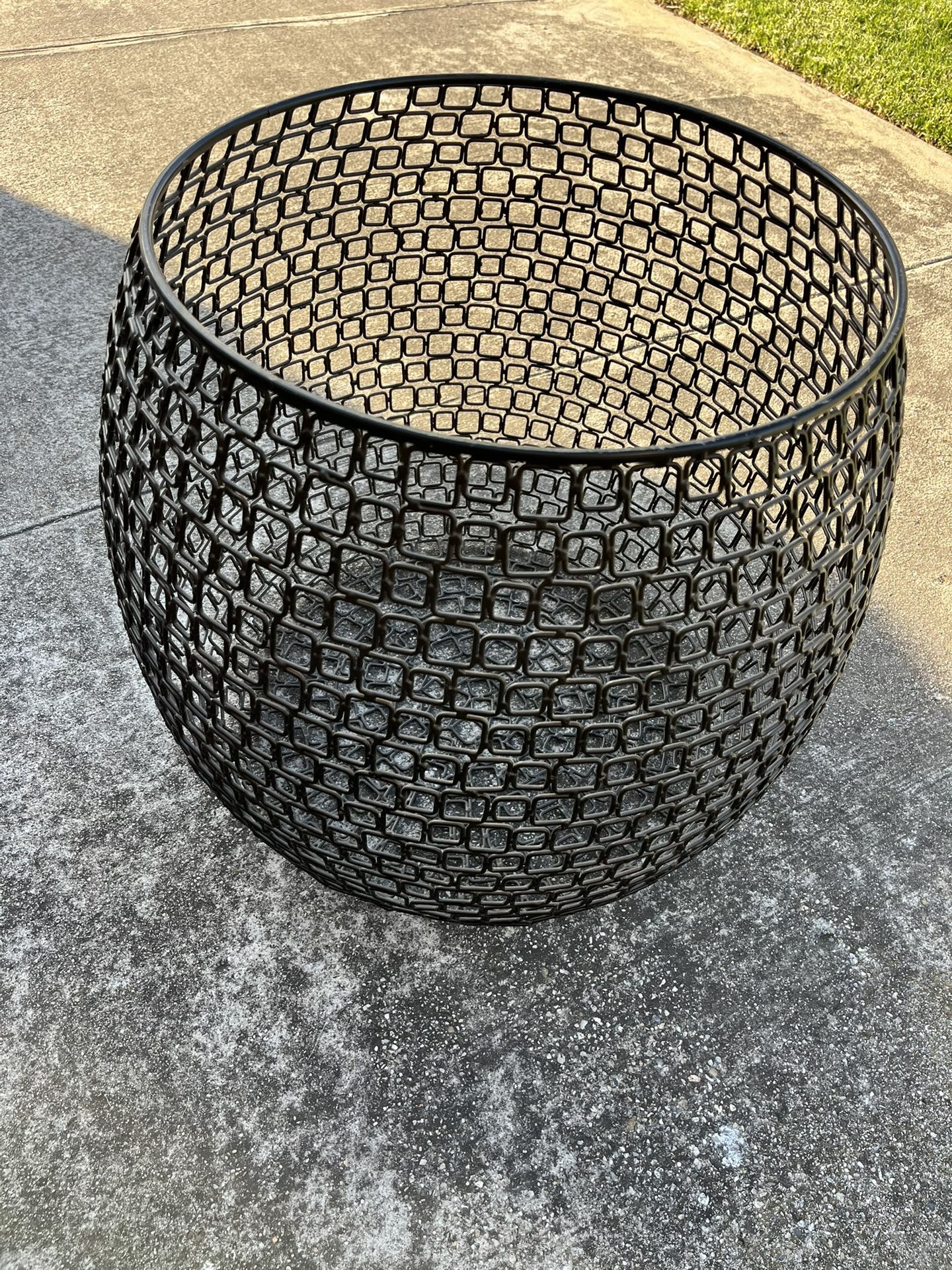 Metal Decor Basket