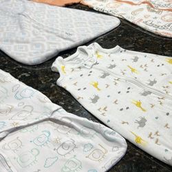 Baby Sleep Sack, Wearable Blankets Small 0-6mo. Medium 6-12mo. 