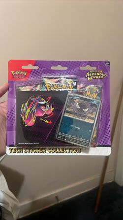 Pokemon Mega evolution Ascending Heroes Gastly Sticker Collection