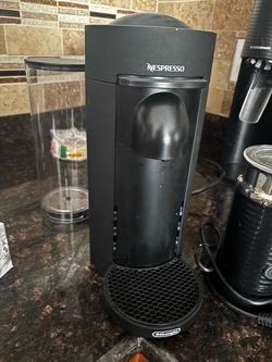 Nespresso Virtuo plus and milk frother