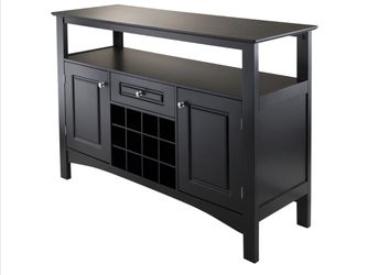 Buffet Cabinet With Wine Rack