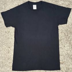 Gildan Heavy Cotton Men’s Size S Black Crew Neck Short Sleeve T-Shirt Nicaragua 