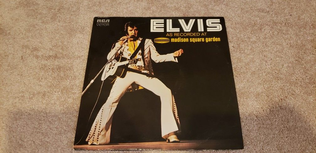 Elvis Live Madison Square Garden Vinyl LP 1972 1st Original RCA LSP-4776 Stereo

