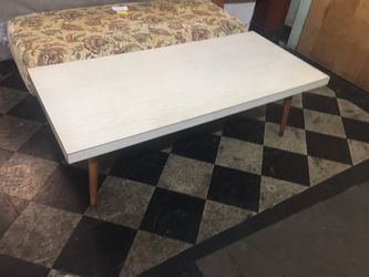 MID CENTURY COFFEE TABLE FORMICA TOP