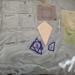 Large Quilting Template Lot
