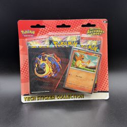 Pokemon Ascended Heroes Tech Sticker Collection Charmander