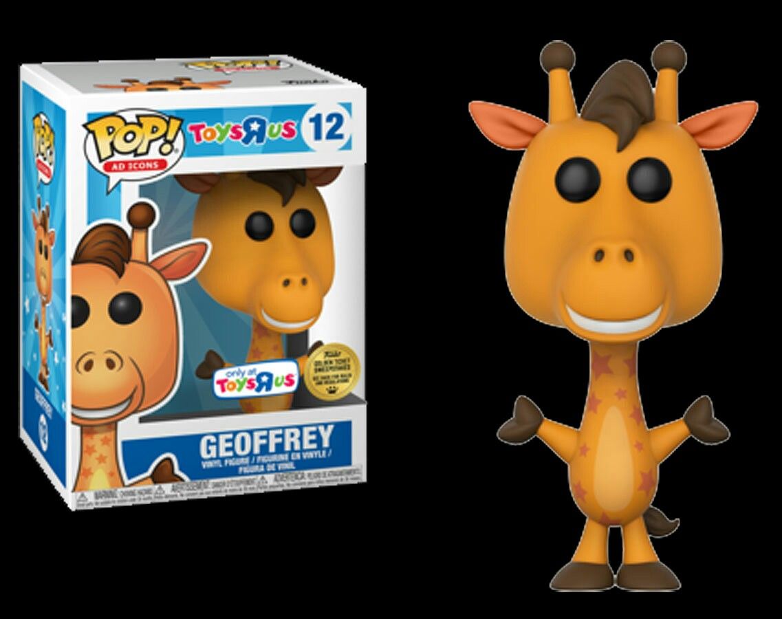 Geoffrey Giraffe Funko Pop # 12 out Toys R US AD Icon Very RARE '-'