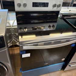 Whirlpool 30” electric range