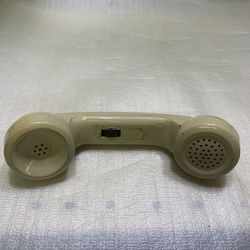 vintage Western Electric 2554 Replacement BMPG Beige Wall Telephone