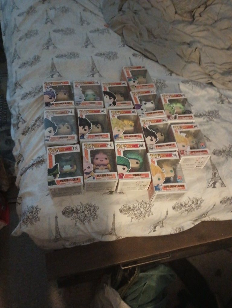 15 Dbz Funko Pops