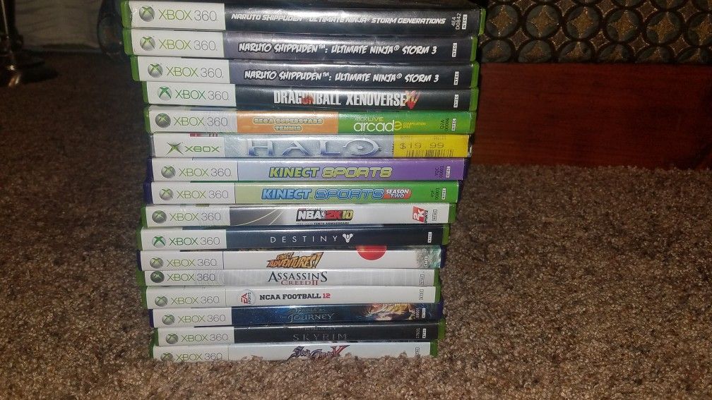 16 Xbox 360 Games