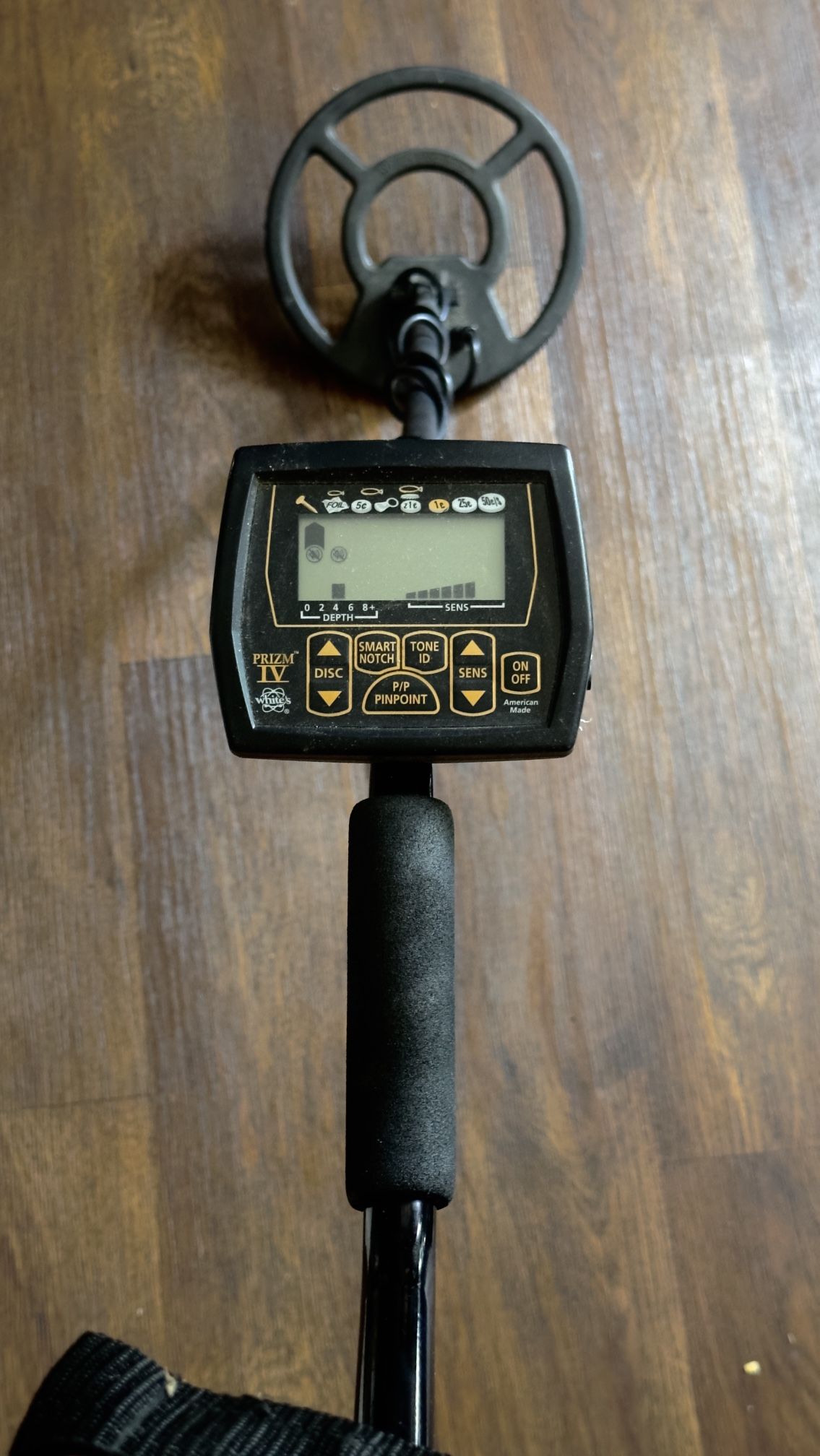 Whites Prizm IV Metal Detector W/ Headphones