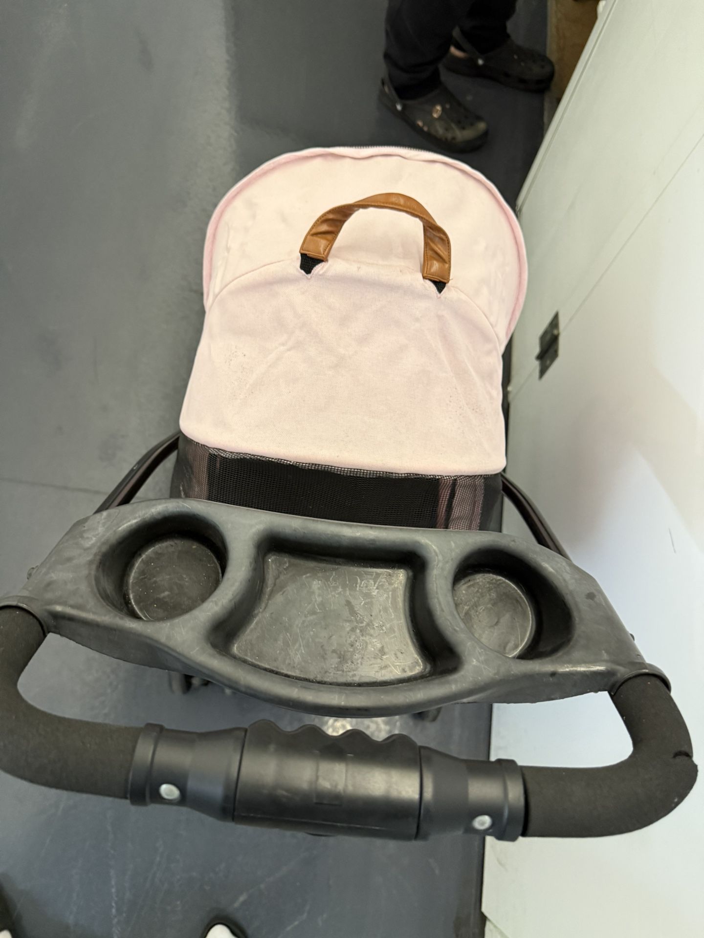 Pink Dog Stroller