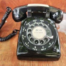 Mid Century Rotary Phone Vintage 