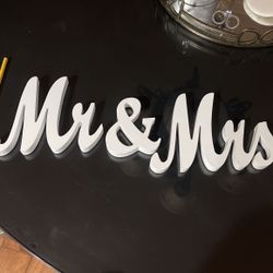 Mr &  Mrs Letters