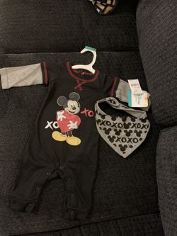 Micky mouse baby outfit NEW