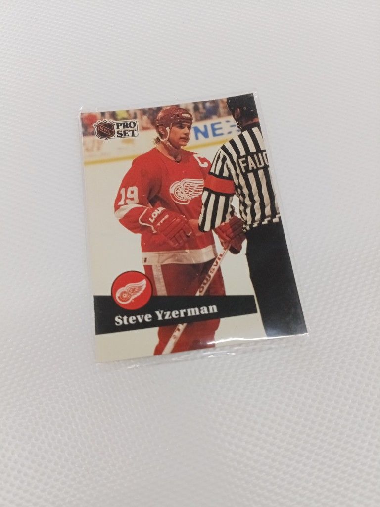 Steve Yzerman 1991 Pro Set
