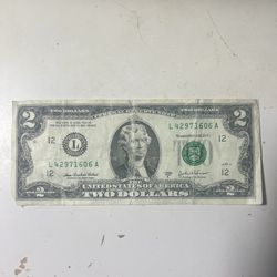 2003 - $2 Dollar Bill Rare Series A