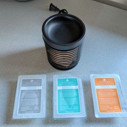 Essenza Wax Warmer with Himalayan Salt Crystals