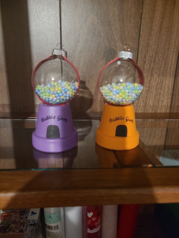 Bubble Gum Machine Ornament