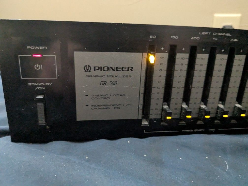 Stereo Equipment Set, Kenwood And Pioneer