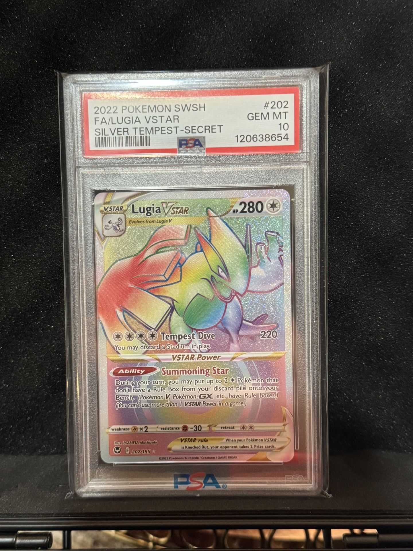 Lugia VSTAR Secret Rare PSA 10