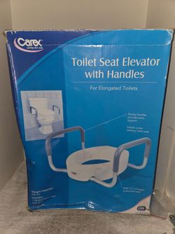 Carex Toilet Seat Elevator with Handle  New (Price Is Firm)