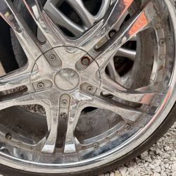 🔥 **20" Veloche Universal Rims + Tires - Fits 100s of Cars! $300 OBO** 🔥