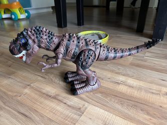 Walking Dinosaur Toy with Lights and Dino Sounds