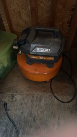 Rigid air compressor 6 gallon