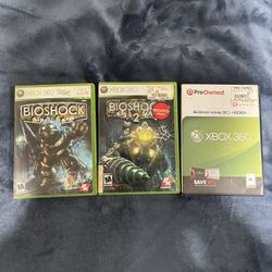 BioShock 1,2, & Infinite