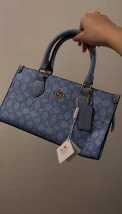 Blue Coach Bag