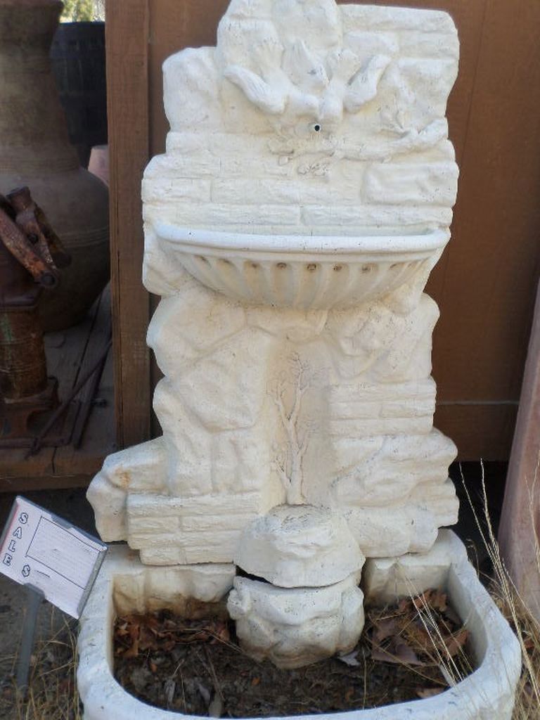 Garden Fountain- Cast Stone