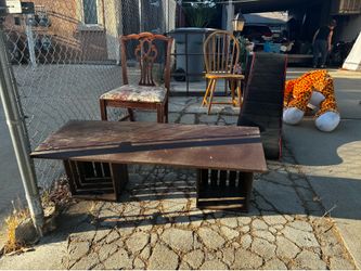 table and chair