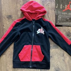 Nike Jordan Full Zip Hoodie Jacket Boy Youth Medium 