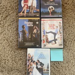 5 pack romantic comedy movies for dvd