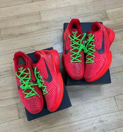 New Nike KOBE VI Reverse Grinch Sz 9.5