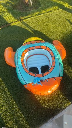 Float with Squirt Gun